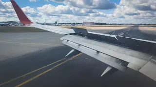 Skid landing. Aeroflot Boeing 737-8LJ RA-73129 | 09'22