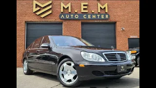 2004 Mercedes S600 V12 Long Wheel Base Exclusive Sedan