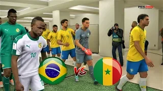 PES 2019 | Brazil vs Senegal | Iternational Friendly | Gameplay PC