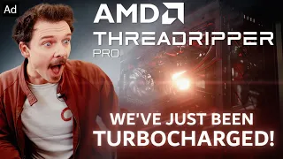 Our FX Just Got Turbocharged! Testing the AMD Threadripper Pro Workstation!