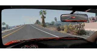 Rear view mirror test   Beamng