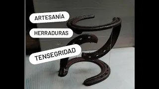 Artesanía con herraduras, Tensegridad 2021