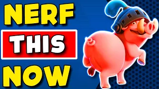 Royal Hogs Evolved Royal Recruits deck Really needs a Nerf - Clash Royale
