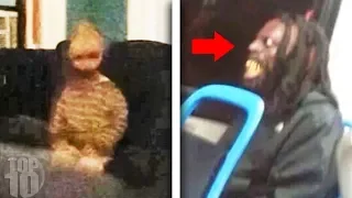 Scary Videos Caught on Buses