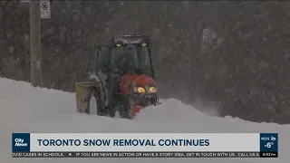 Toronto ramps up snow removal operations again