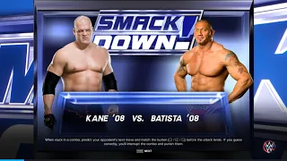WWE2K23 Kane vs Batista