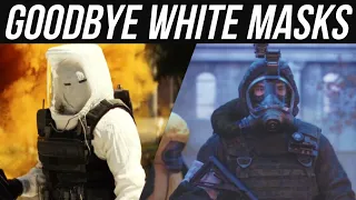 Goodbye White Masks.. | T-Hunt & Situations Removed - Rainbow Six Siege