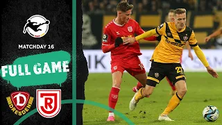 Dynamo Dresden vs. Jahn Regensburg | Full Game | 3rd Division 2023/24