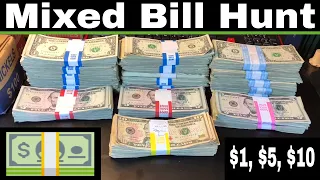 Mixed Bill Hunt - Star Notes, Cool Serial Numbers and Printing Error Search!
