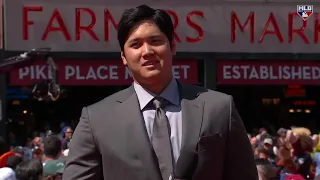 Shohei Ohtani on the T-Mobile Red Carpet!