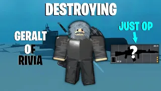 GERALT OF RIVIA DOMINATES THE NEW UPDATE - Apocalypse Rising 2 (Roblox)