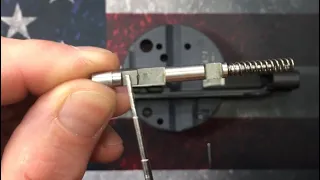 Sig Sauer P226 firing pin removal, cleaning and reassembly.
