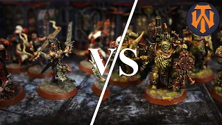 #41 KT Into The Dark - Adepta Sororitas VS Death Guard - Battle Report, Kill Team, Warhammer 40k