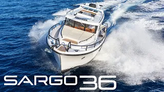 Bateau SARGO 36 présentation. AND.YOU Production vidéo Vannes Pornichet La Baule Nantes