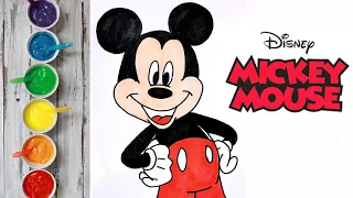 How to draw Mickey Mouse | Easy & Cute Drawing | #art #mickeymouse #disney   #cartoon
