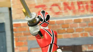 Stop Motion Power Ranger Battle in New York