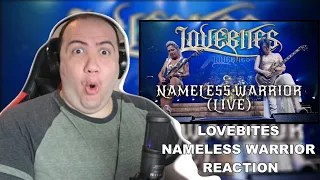 LOVEBITES / Nameless Warrior [Official Live from "Knockin' At Heaven's Gate"] TEACHER PAUL REACTS