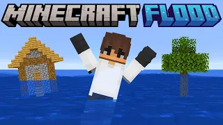 Minecraft but the World is FLOODED