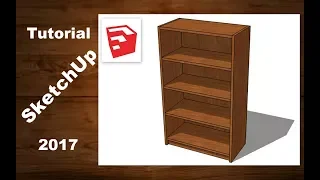 Tutorial básico Sketchup Make 2017 | Carpintería