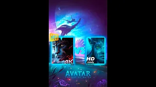 ▶ Comparison of Avatar: The Way of Water 4K (4K DI) HDR10 vs FULL HD Version