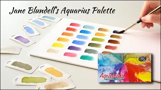 Swatching Jane Blundell's Aquarius Palette by Roman Szmal