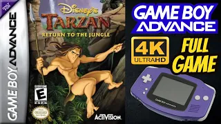 Disney's Tarzan: Return to the Jungle | GBA | 4K60ᶠᵖˢ UHD🔴 | Longplay Walkthrough Full Movie Game