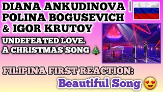 DIANA ANKUDINOVA, POLINA BOGUSEVICH & IGOR KRUTOY - UNDEFEATED LOVE. Рождественская Песенка (HD)