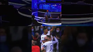 Rio Ferdinand crazy reaction to Modric pass #shorts