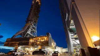 Space Launch System: Construction of the Mobile Launch Platform