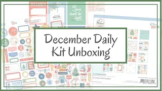 December Daily Unboxing | Felicity Jane Coco & Pinkfresh Studio Oh What Fun!