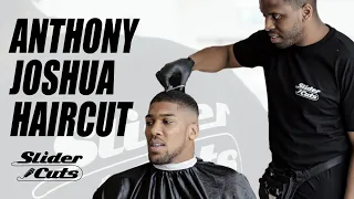 ANTHONY JOSHUA HAIRCUT | TALKS TYSON FURY, DEONTAY WILDER & FAMILY LIFE | SLIDERCUTS