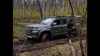 ЛЕШИЙ / Land Cruiser 200 Arctic Trucks/ ТЯНЕМ ЛЕБЁДКОЙ