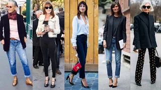 French Street Style Over 50 | The French Chic Expert | Paris Street Style