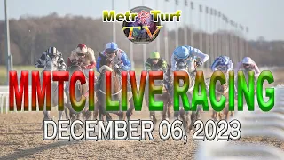 06 December 2023 | Philippines Horse Racing Live | Metro Manila Turf Club Inc.