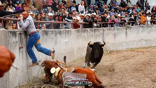 Impresionante Jaripeo En la Plaza Rodeo Houston de Ojo de Agua de la Trinidad Guanajuato