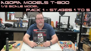 Agora Models T-800 Build Stages 1 to 5