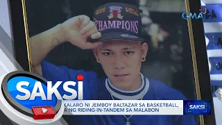 Dating kalaro ni Jemboy Baltazar sa basketball, itinumba ng riding-in-tandem sa Malabon | Saksi