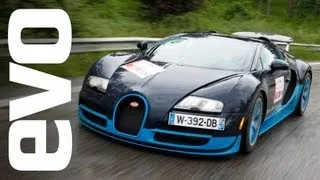 Bugatti Veyron Vitesse driving 1000 miles on Mille Miglia | evo DIARIES