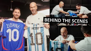 🎥(Eng Sub..) Exclusive!  Messi & Zidane Interview (Behind-The-Scenes)