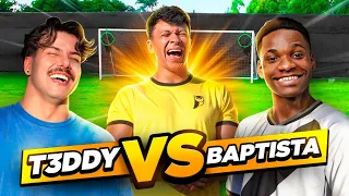 T3DDY ou BAPTISTA, QUEM É MENOS PIOR NO FUTEBOL? ⚽️😂