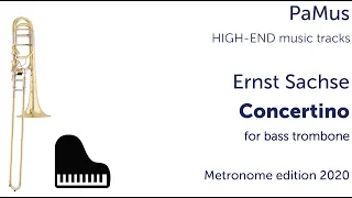 Ernst Sachse: Concertino for bass trombone and piano *REMASTERED*