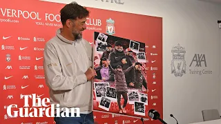 'I couldn't have done more': Klopp pays tribute to Liverpool in final press conference