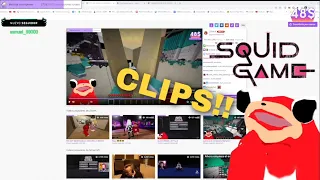 Zilverk REACCIONA A CLIPS DE SQUID GAME CRAFT!!