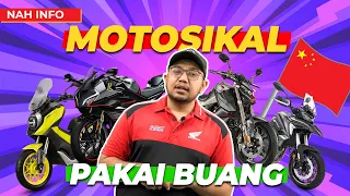 MOTOSIKAL CHINA TAK BOLEH PAKAI?