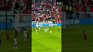 Ronaldo Goal & Celebration Vs Ghana (Fan Cam)🤩 #shorts #football #ronaldo #worldcup