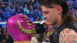 Rey Mysterio refuses to fight his son | SmackDown March 17, 2022 WWE