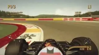 || F1 2013 || Time Trial || Hot Lap + Setup || 1986 Team Lotus 98T || Spa-Francorchamps ||