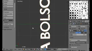 How To Make Simple Mesh Words On Blender and Upload To Second Life