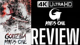 GODZILLA MINUS ONE 4K UHD Review | DOLBY ATMOS Masterclass! 🤯