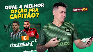 DICAS CARTOLA FC #37 - GABIGOL OU HULK CAPITÃO?